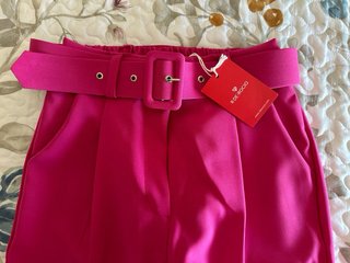 Pantalon de traje Fucsia