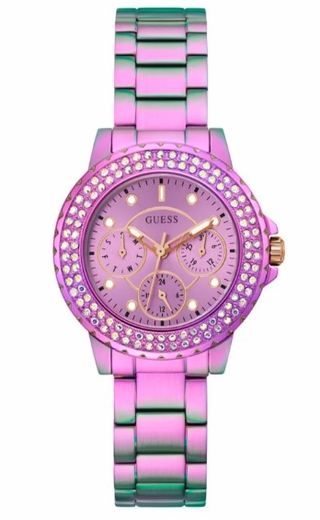 RELOJ GUESS COLOR VIOLETA, NUEVO A ESTRENAR