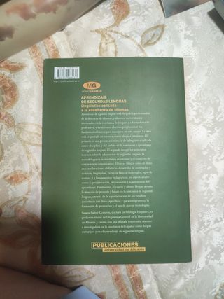 Lingüística aplicada a la enseñanza idio