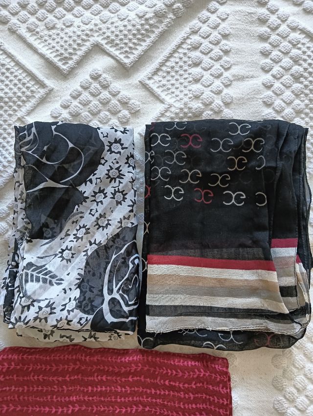 Lote Pañuelos y Foular (5uds)