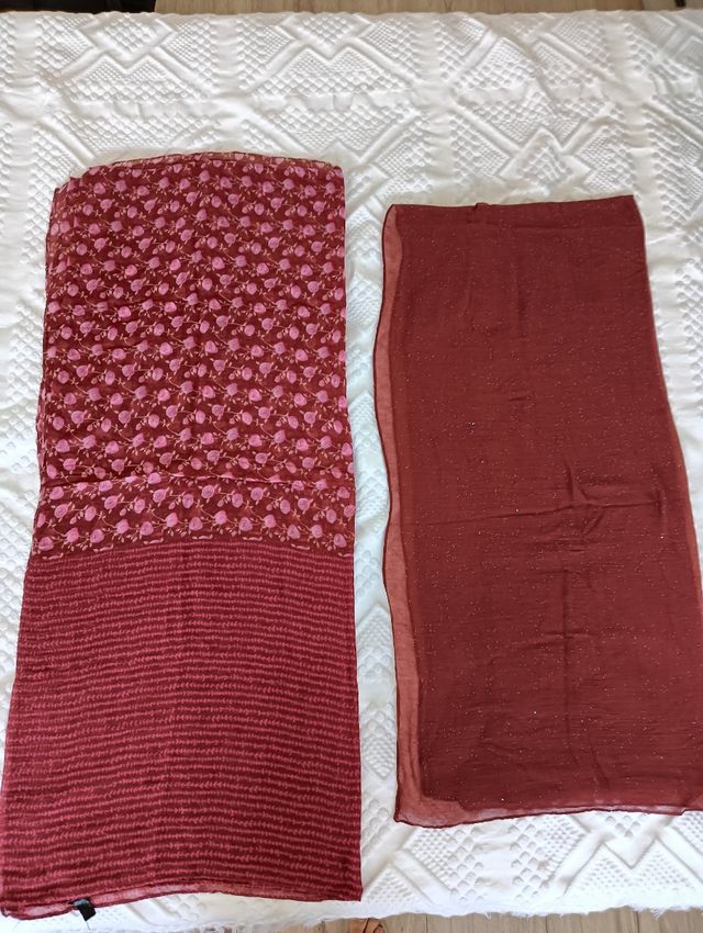 Lote Pañuelos y Foular (5uds)