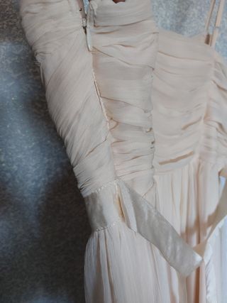 Vestido gasa El Corte Ingles T 42
