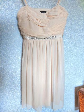 Vestido gasa El Corte Ingles T 42