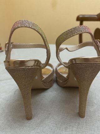 Sandalias tacón 11 cm