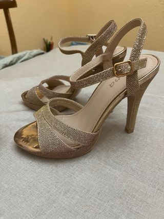 Sandalias tacón 11 cm