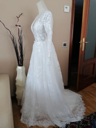 NUEVO vestido de novia encaje