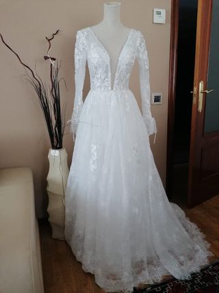 NUEVO vestido de novia encaje