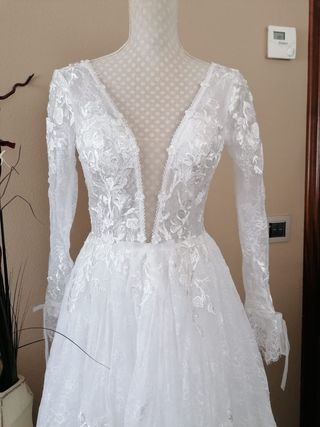 NUEVO vestido de novia encaje