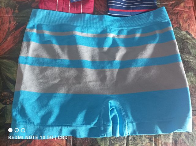 Pack 3 calzoncillos M L Bóxer Elásticos 