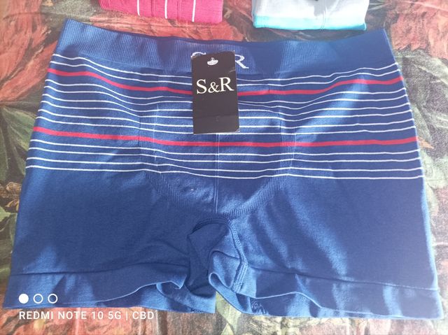 Pack 3 calzoncillos M L Bóxer Elásticos 