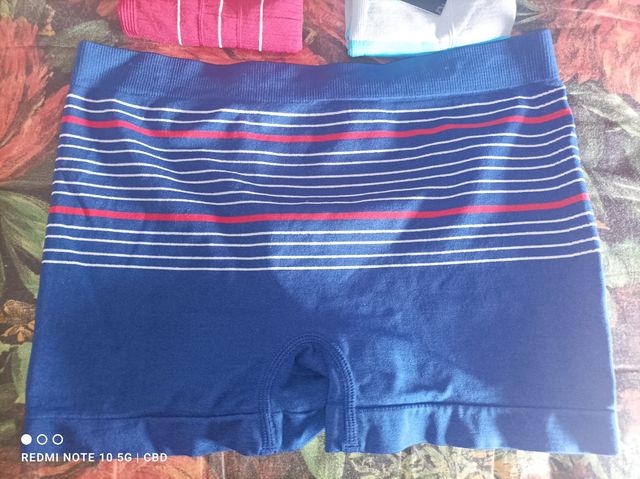 Pack 3 calzoncillos M L Bóxer Elásticos 