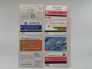 Schede Telefoniche Varie Nazioni