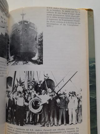 "SIN RASTRO" Charles Berlitz edición original 1978