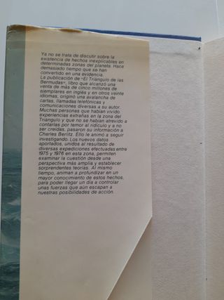 "SIN RASTRO" Charles Berlitz edición original 1978