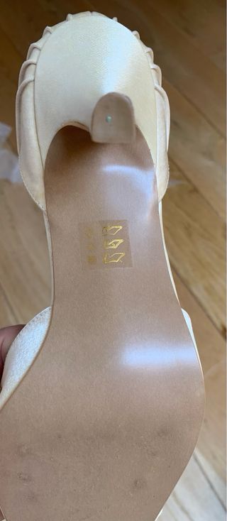 Décolleté nuove raso mis 38 5 UK