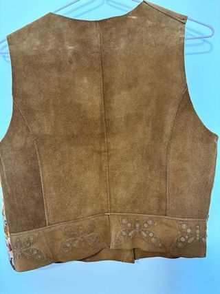 Conjunto piel cuero nobuck