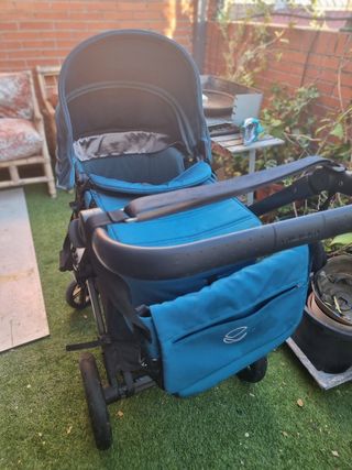 Silla muum jane con capazo y sillita bol