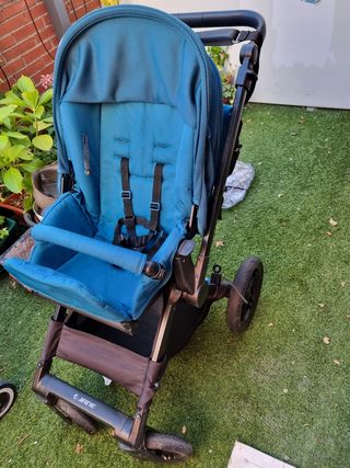 Silla muum jane con capazo y sillita bol