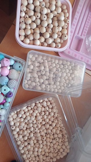 Piezas madera para chupeteros