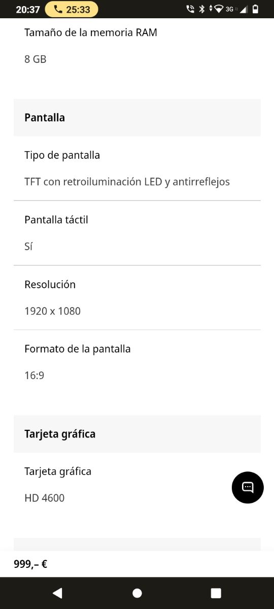 Ordenador hp colaboración con Beats all in one