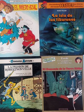 LOTE COMIC EUROPEO 9 COMICS