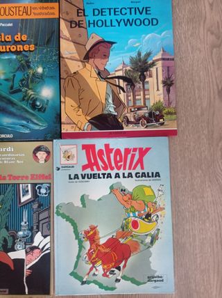 LOTE COMIC EUROPEO 9 COMICS
