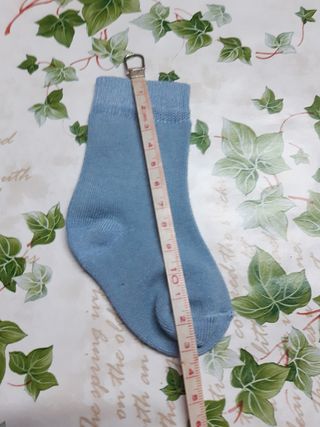 14 pares de meias em algodão T. 0/6M