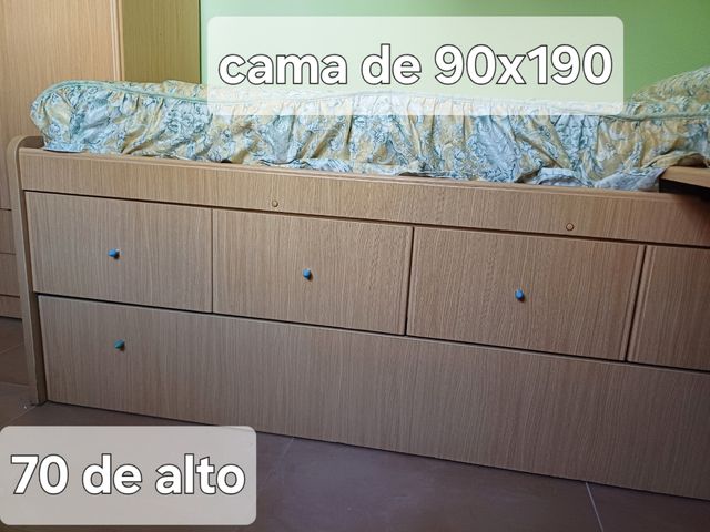 Cama nido y armario