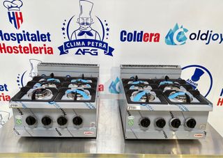 COCINA DE GAS DE 4 FOGONES DE 60cmX60cm IVA INCL