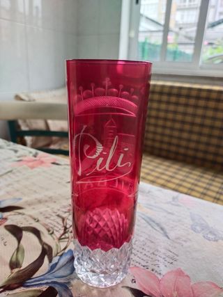 Atlétic de Bilbao.Vaso vidrio