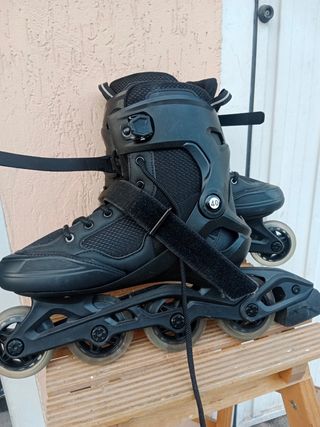 Pattini Oxelo tg. 40 protezioni tg. M – come nuovi