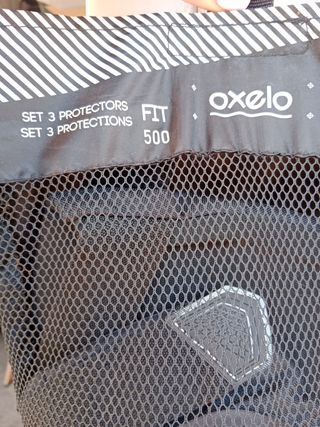 Pattini Oxelo tg. 40 protezioni tg. M – come nuovi