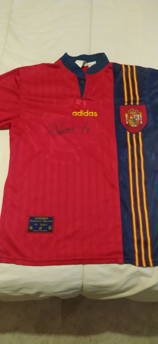 Camiseta España original ... Hierro