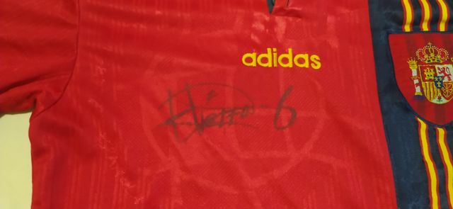 Camiseta España original ... Hierro