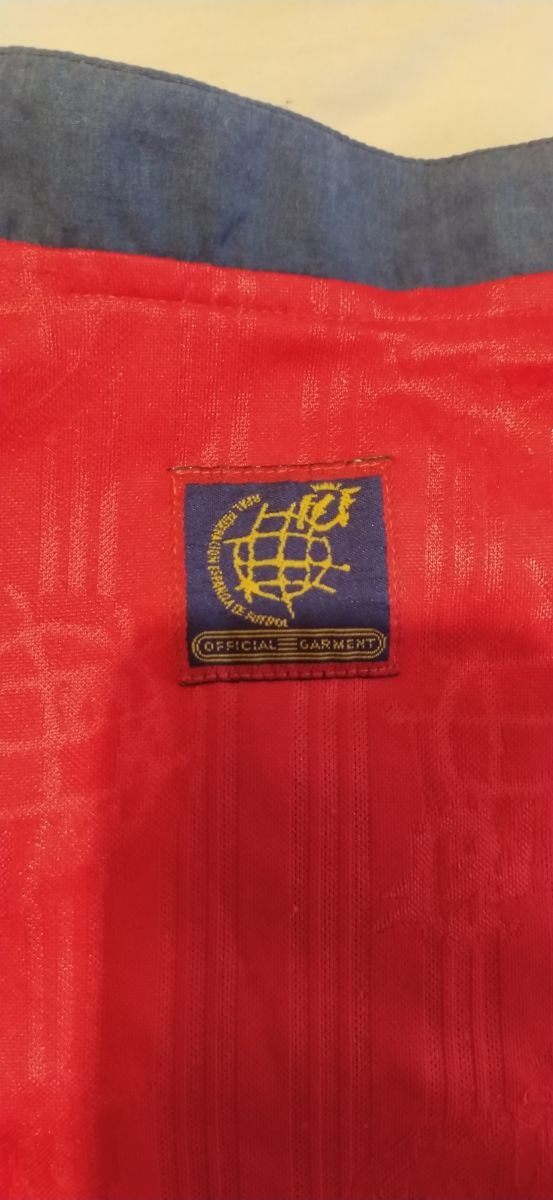 Camiseta España original ... Hierro