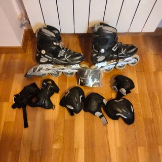  Patines Fila  n 41 y protecciones 