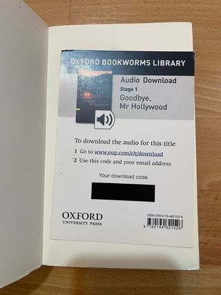 Libro lectura inglés “Goodbye, Mr Hollywood”