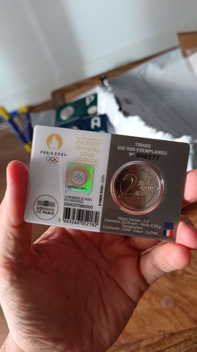 Colección monedas JJOO PARIS 2024