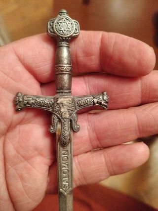 Mini réplica espada de Salomón