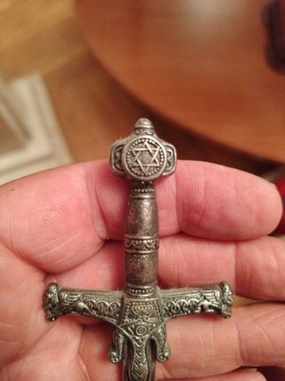 Mini réplica espada de Salomón