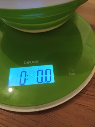 Báscula digital BEURER con bol de pesaje 5kgs