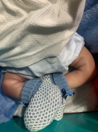 Bebé reborn artesano.