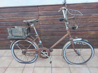 Bici oxidada decoración 