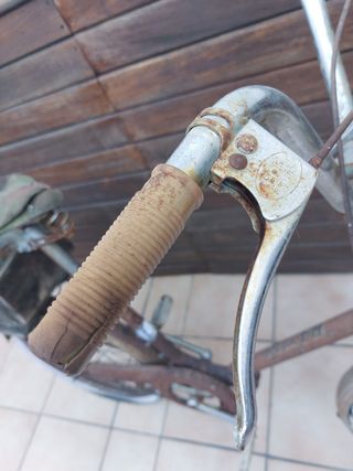 Bici oxidada decoración 