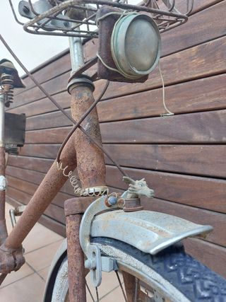 Bici oxidada decoración 