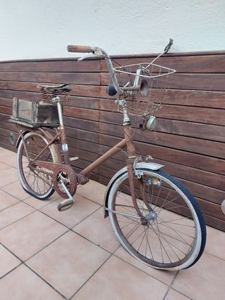 Bici oxidada decoración 
