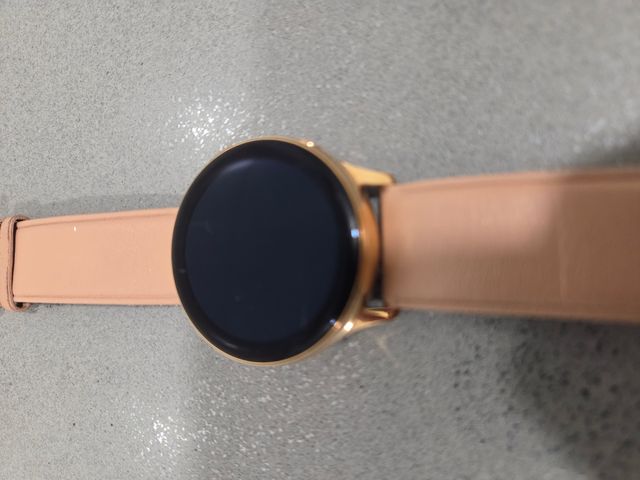 Galaxy watch active 2 gold