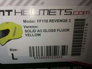 Casco integral Helmets Solid A3 Gloss