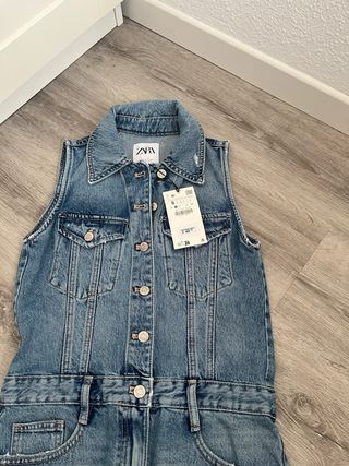 Mono corto vaquero zara