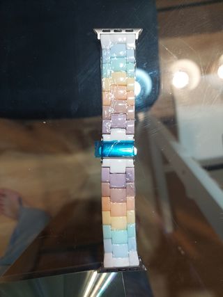 Correa de resina para Apple watch y iwatch